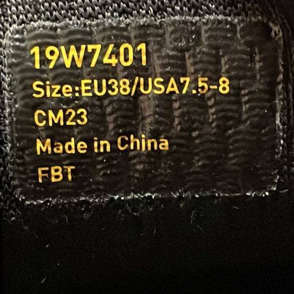 Vibram Fivefingers V-Trek Insulated Black Men's EU 38 US 7.5-8 #L2 - Picture 9 of 9